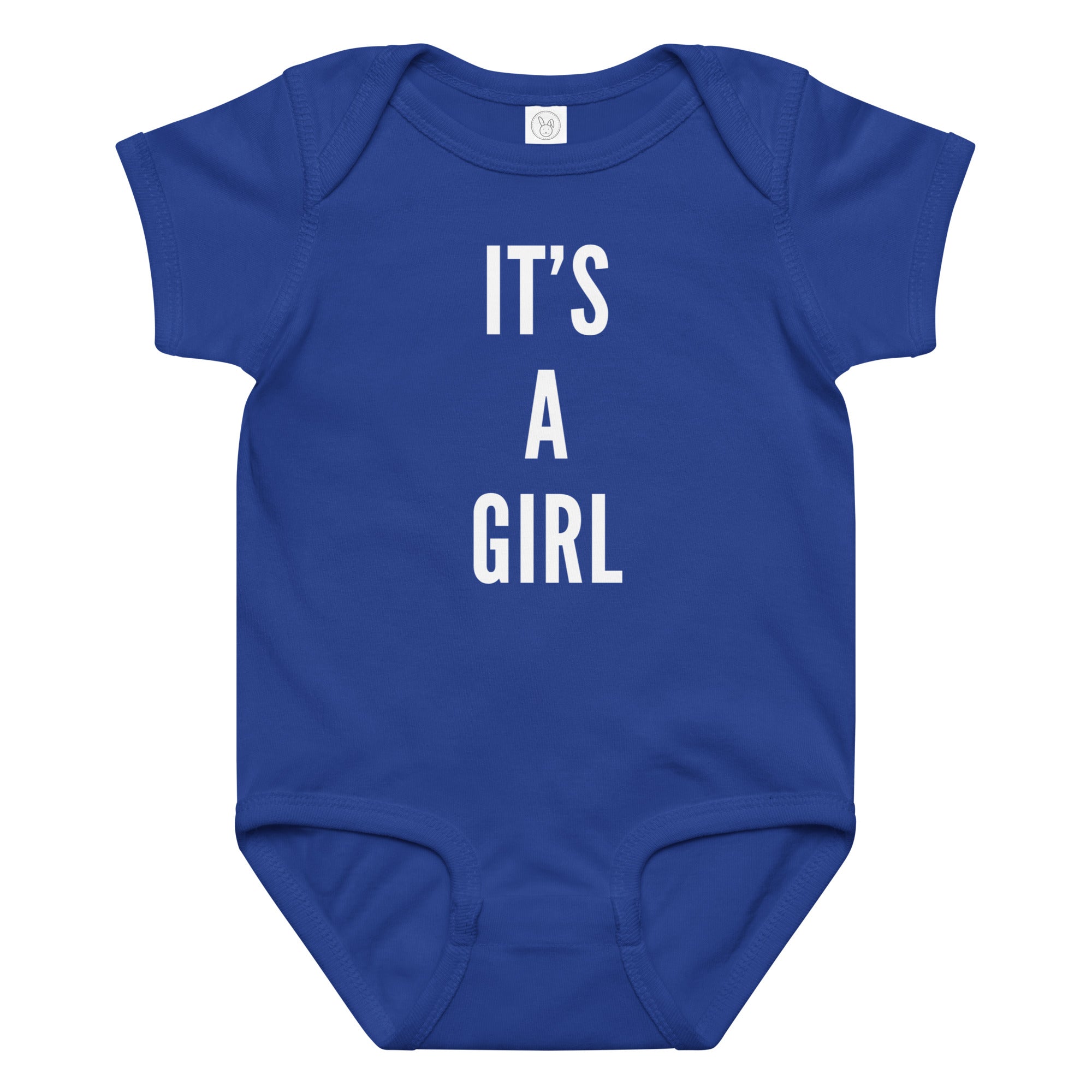 IT'S A GIRL - Baby jersey bodysuit