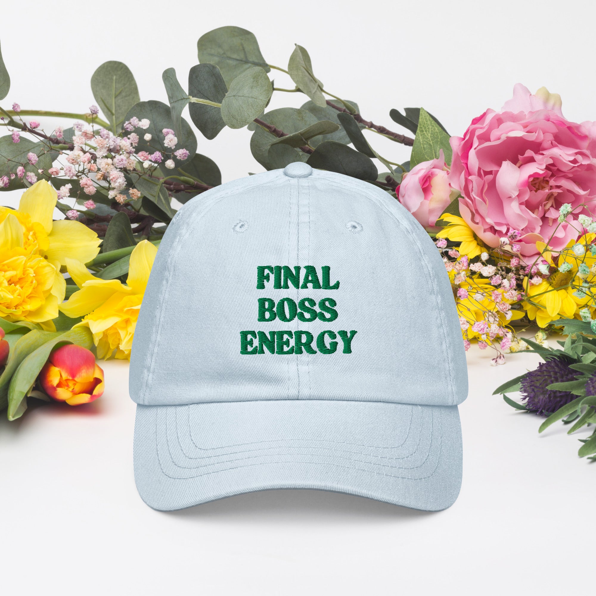 FINAL BOSS ENERGY (Pastel baseball hat)