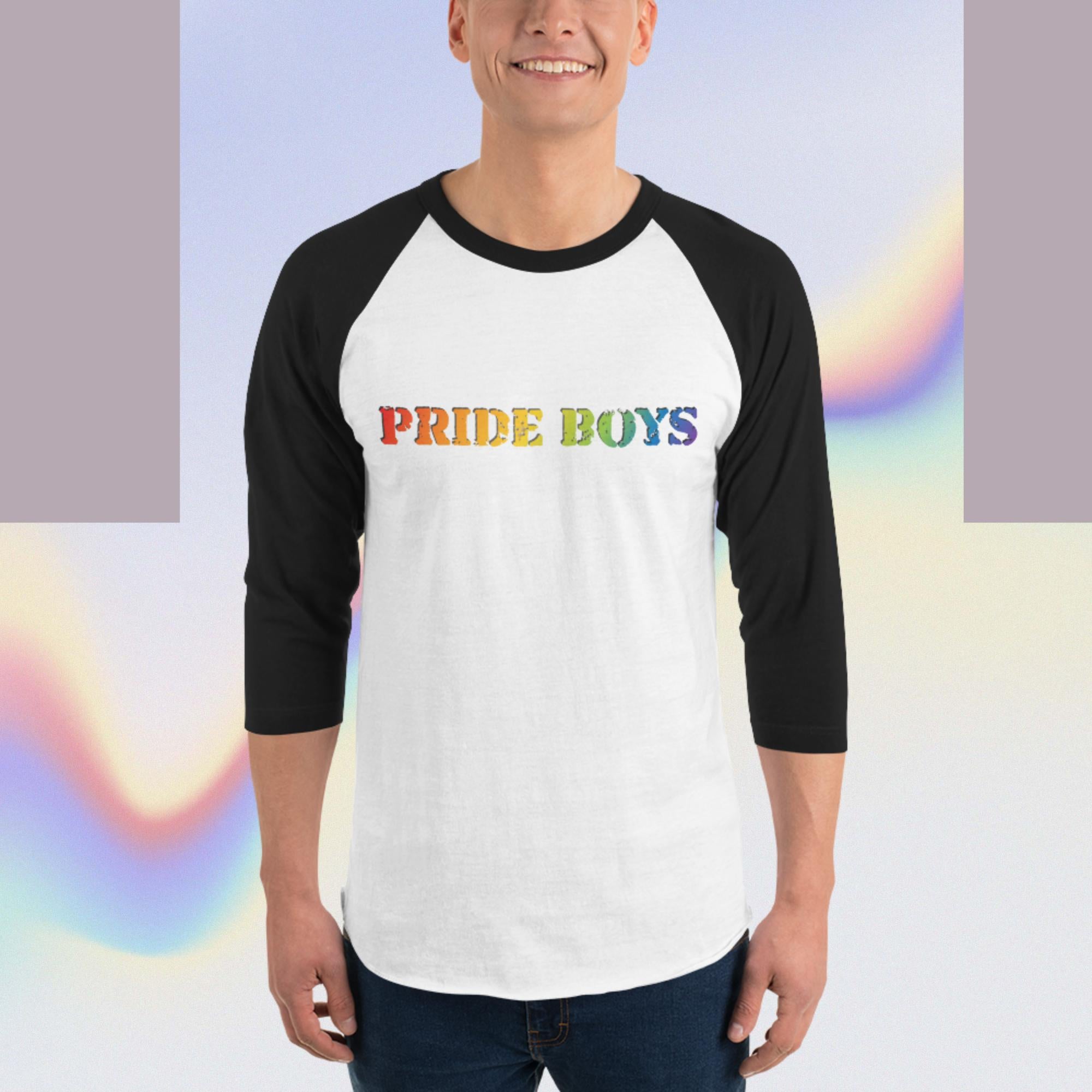PRIDE BOYS (3/4 sleeve raglan shirt)