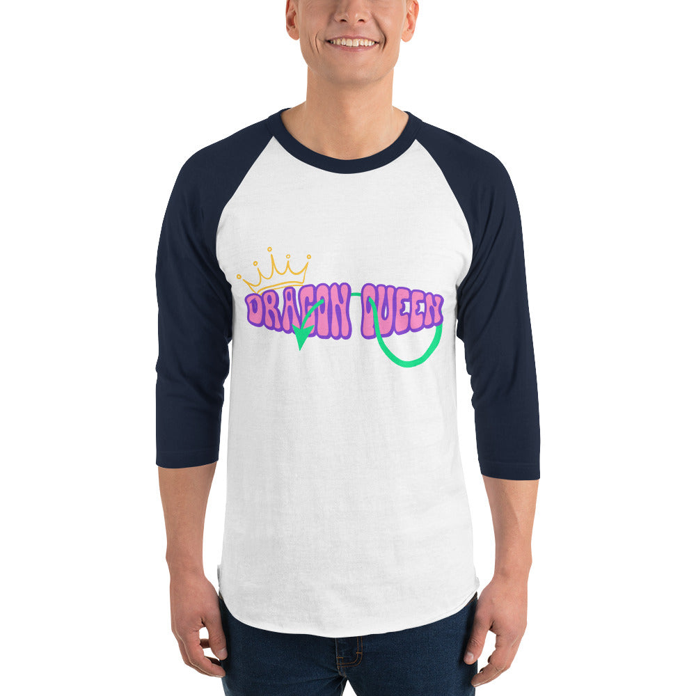 DRAGON QUEEN (3/4 sleeve raglan shirt)