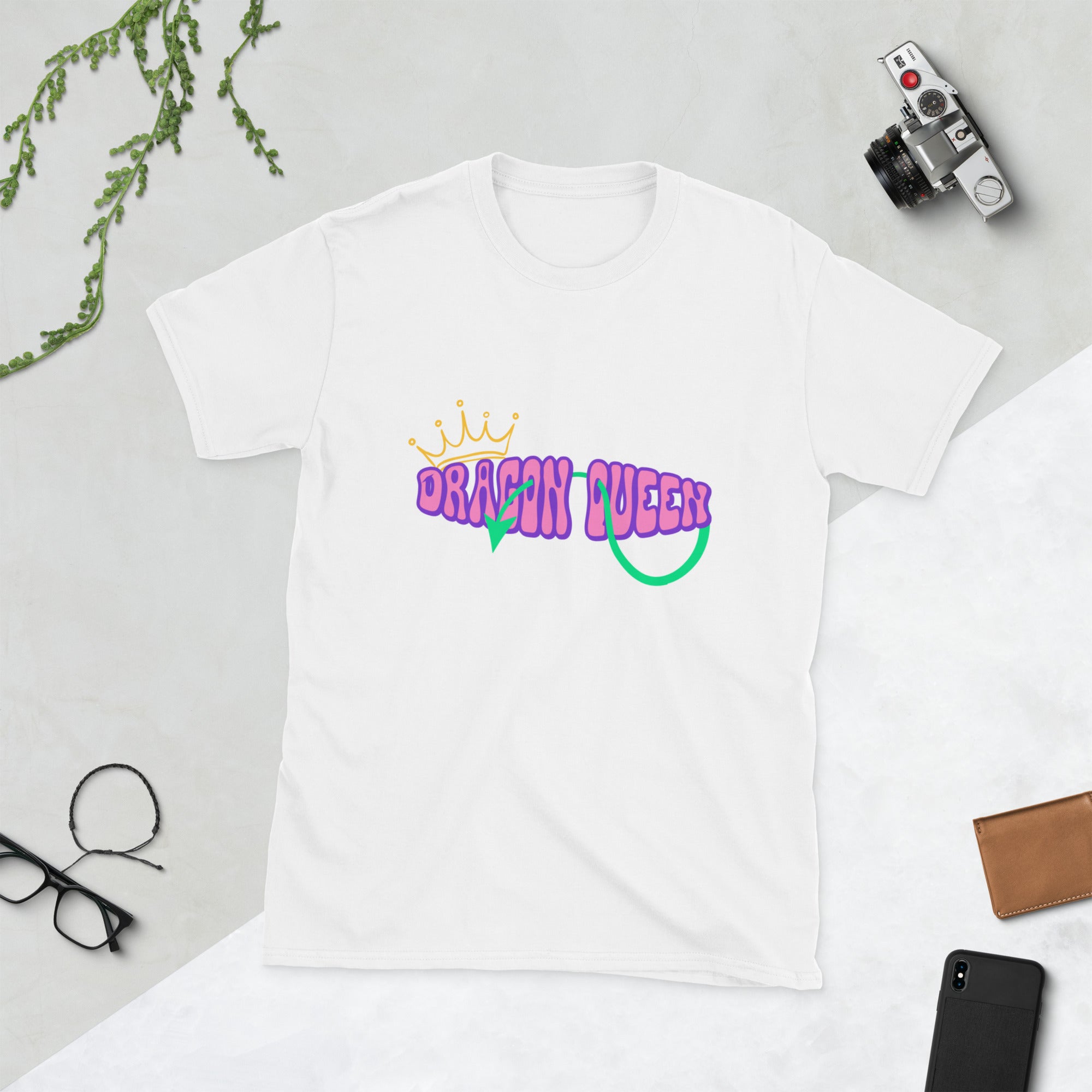 DRAGON QUEEN (Short-Sleeve Unisex T-Shirt)
