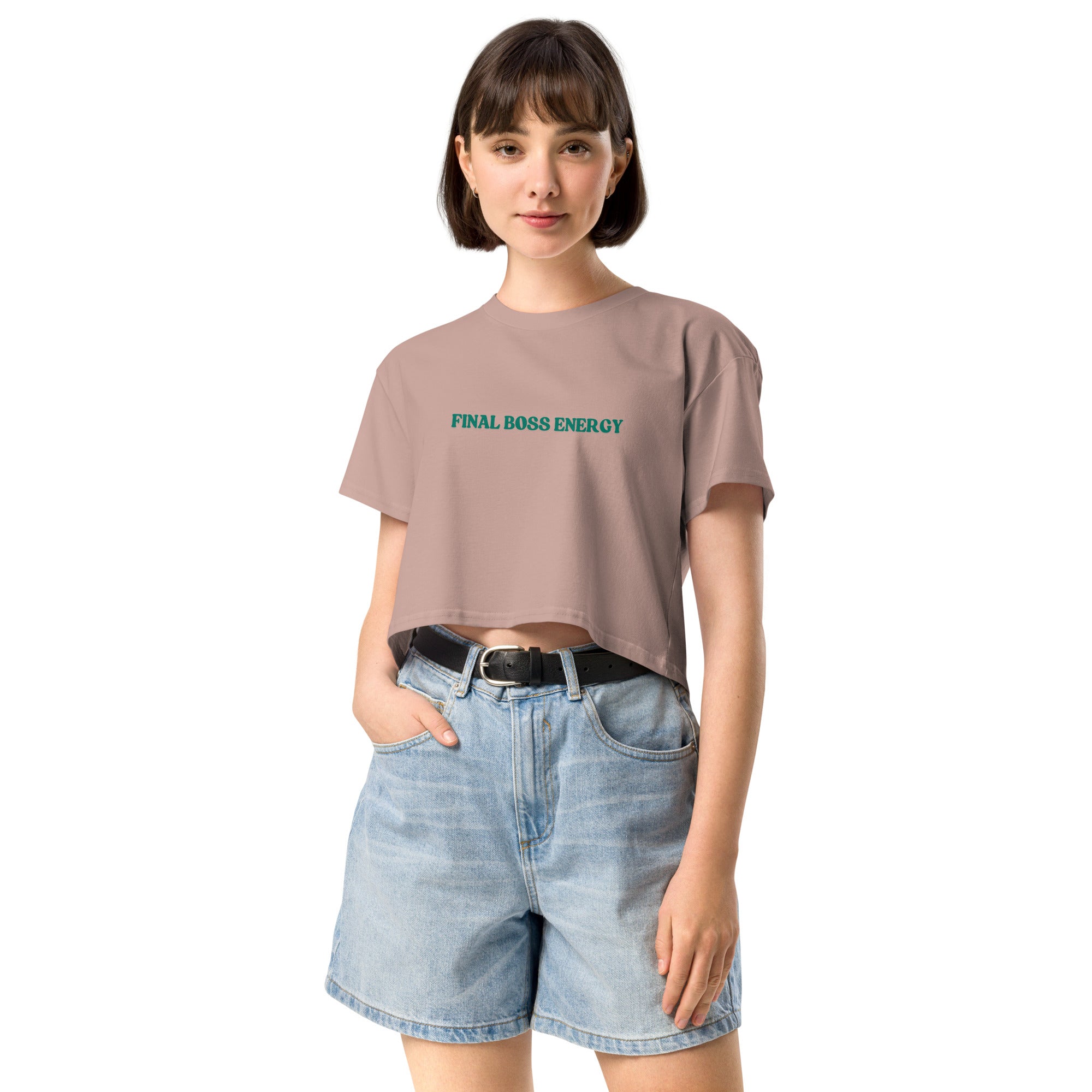 FINAL BOSS ENERGY (Women’s crop top)