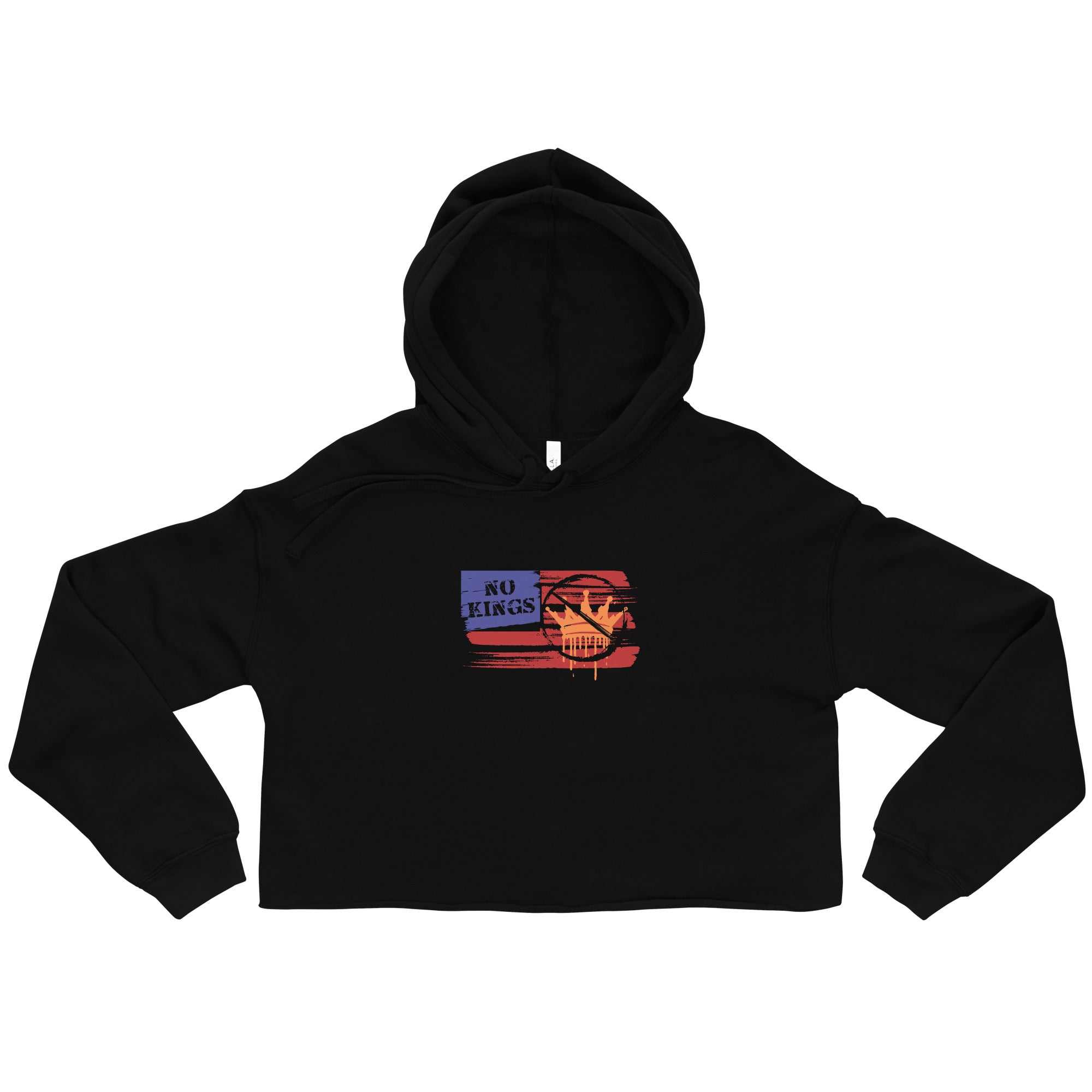 NO KINGS (Crop Hoodie)