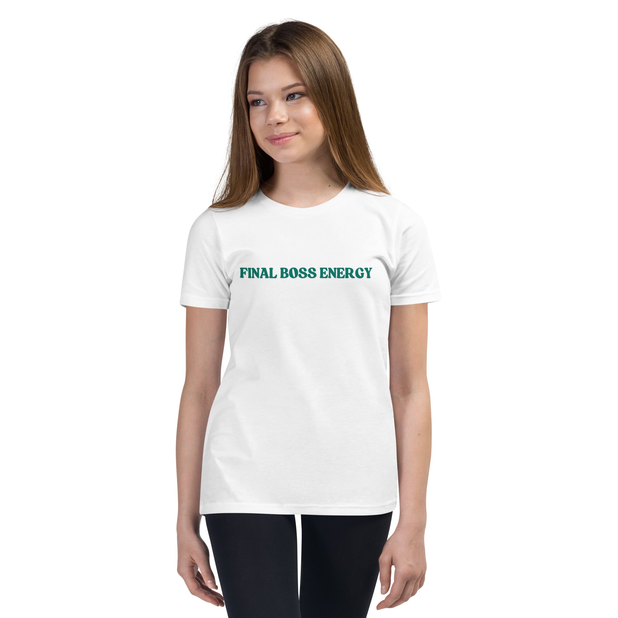 FINAL BOSS ENERGY (Youth Short Sleeve T-Shirt)